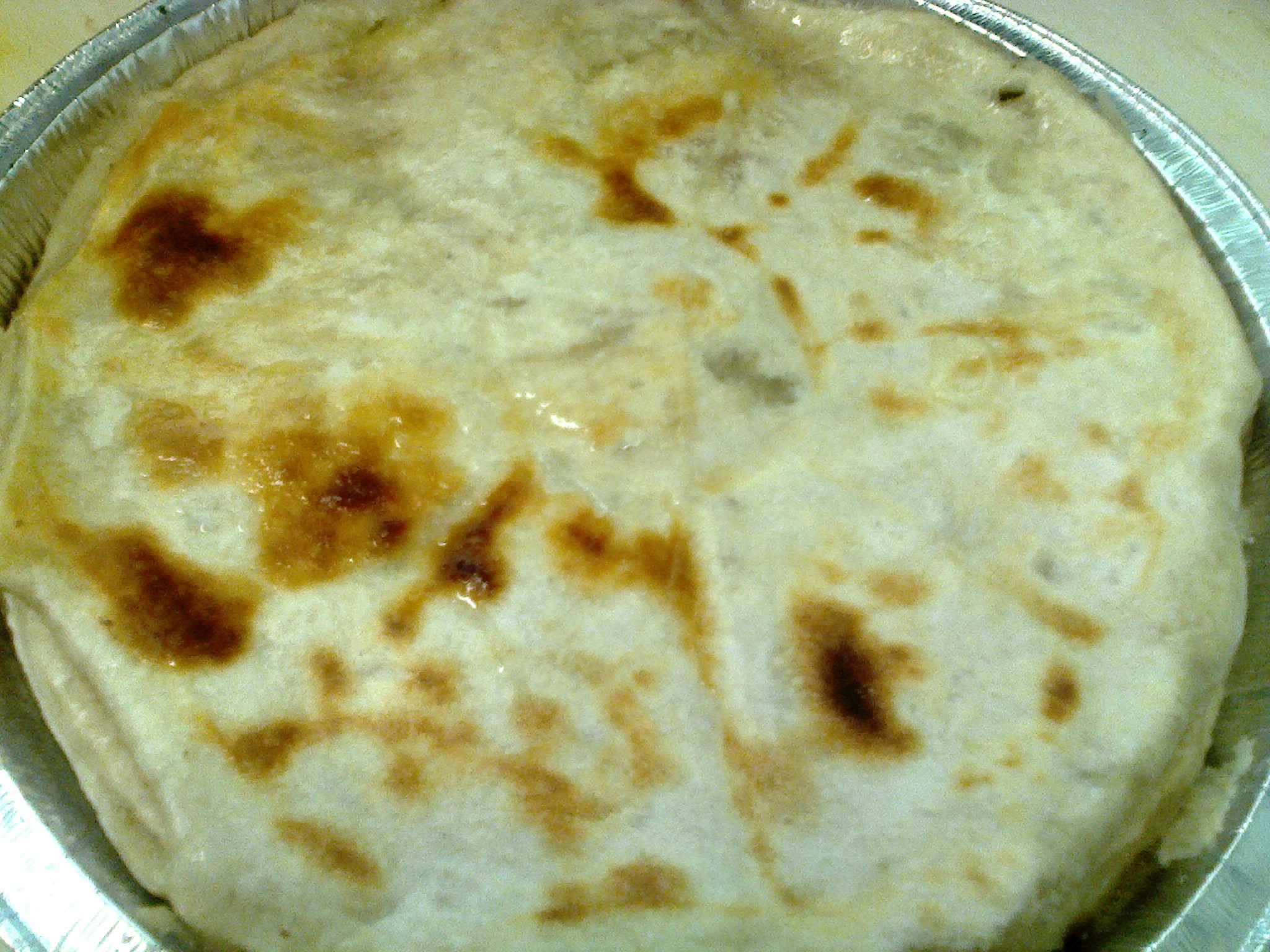 Focaccia ripiena in padella