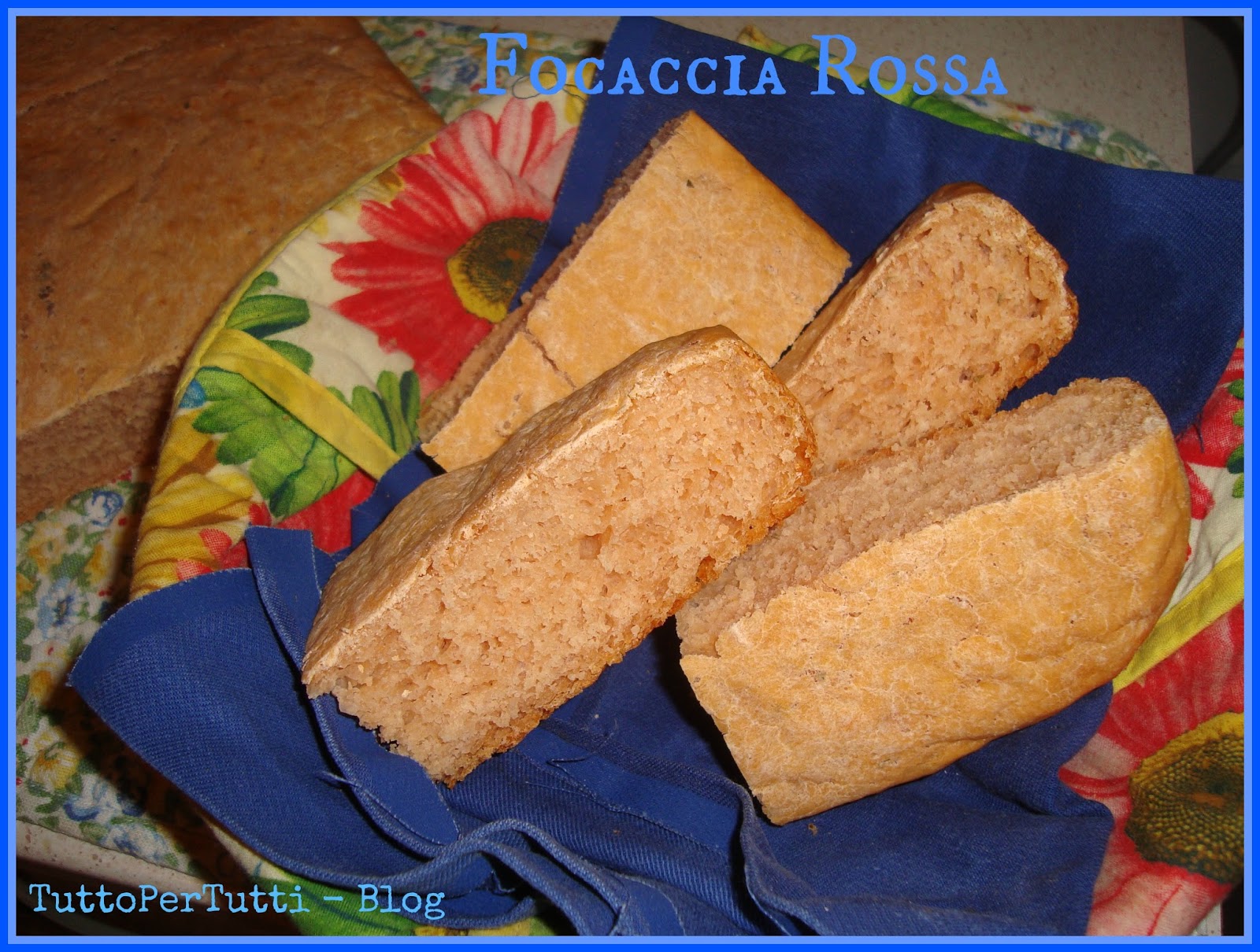 Focaccia rossa