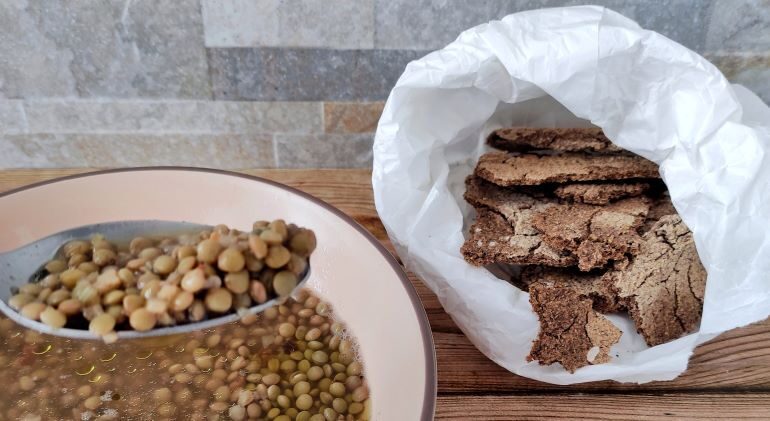 Focaccia scrocchiarella senza glutine di grano saraceno