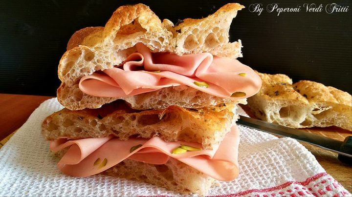 Focaccia semi integrale soffice soffice