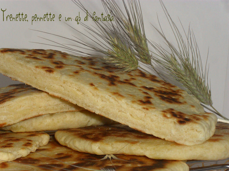 Focaccia semplice in padella