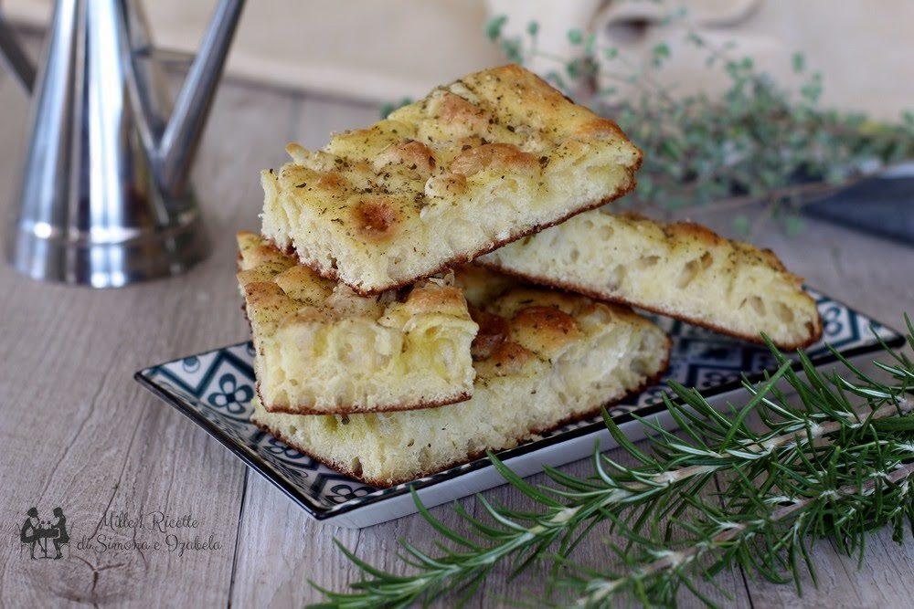 Focaccia soffice con trucchetto