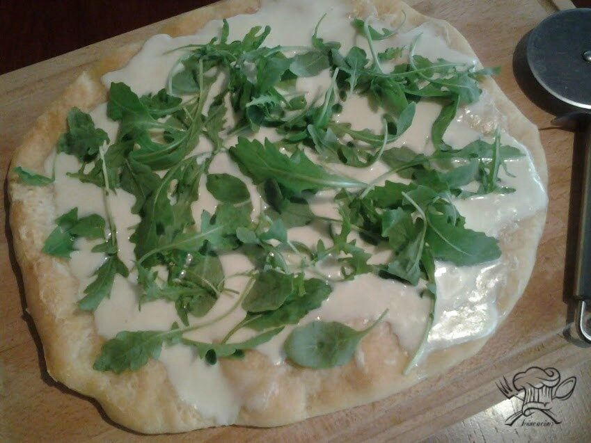 Focaccia stracchino e rucola