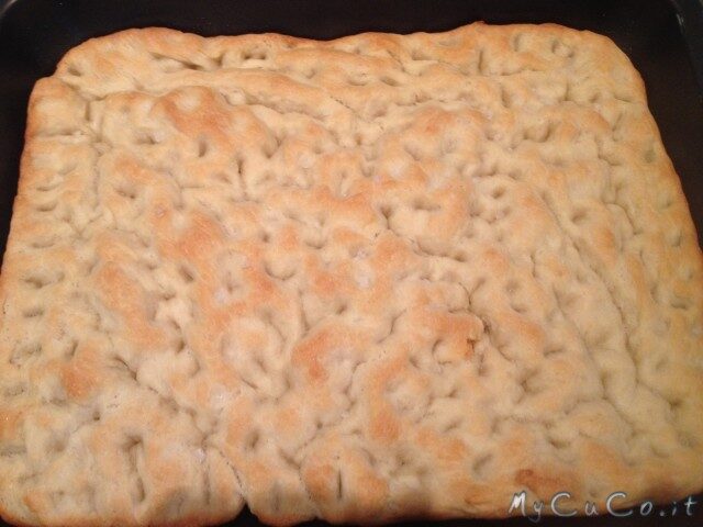 Focaccia tipo genovese
