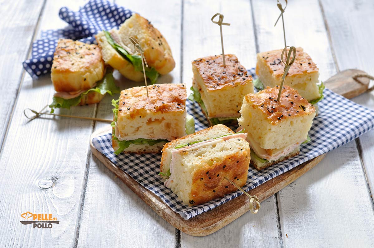 Focaccia tramezzino morbidissima
