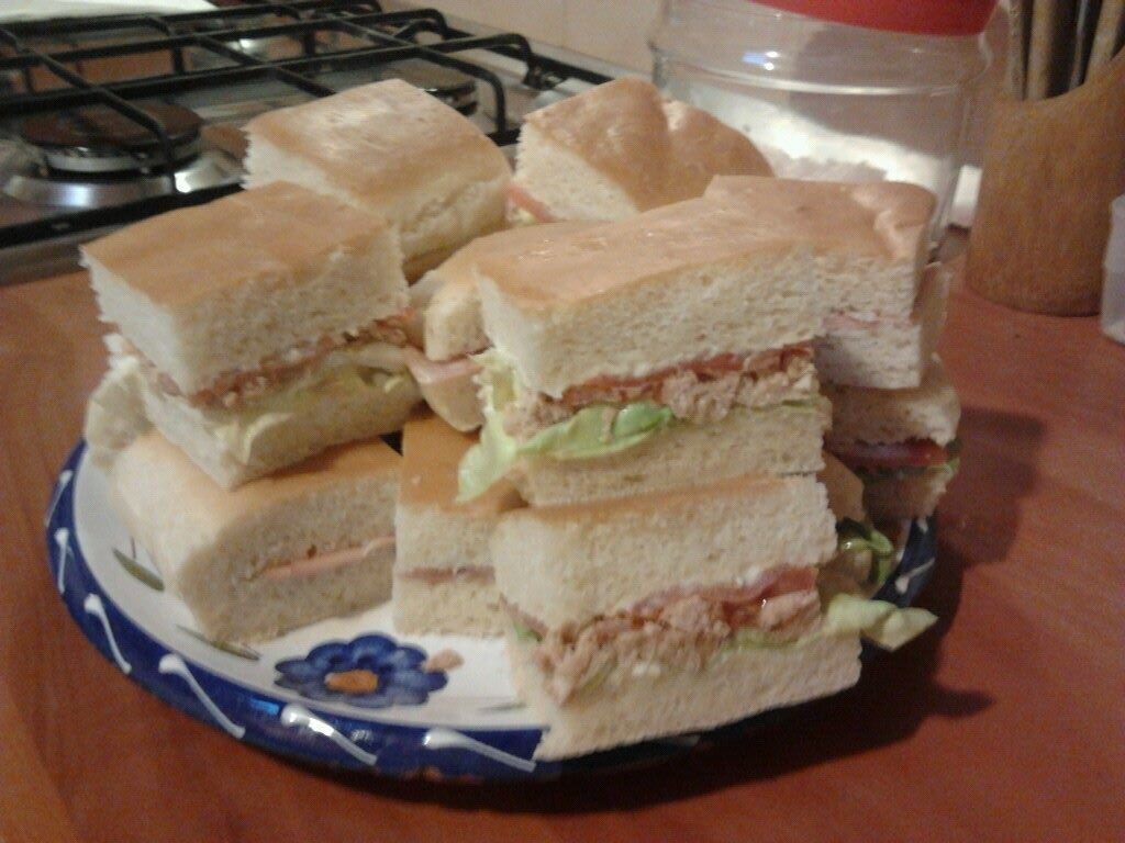 Focaccia tramezzino