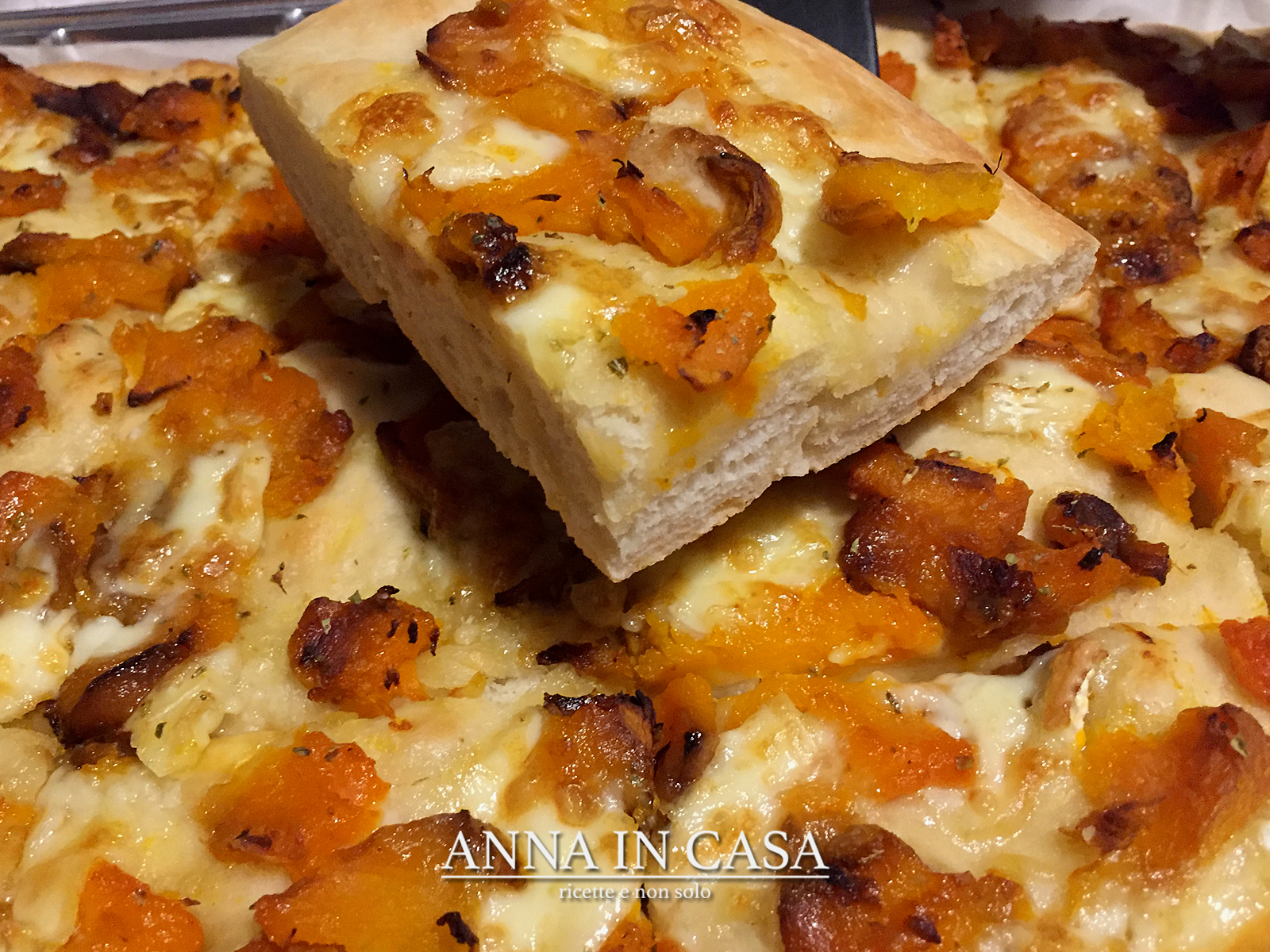 Focaccia zucca e brie