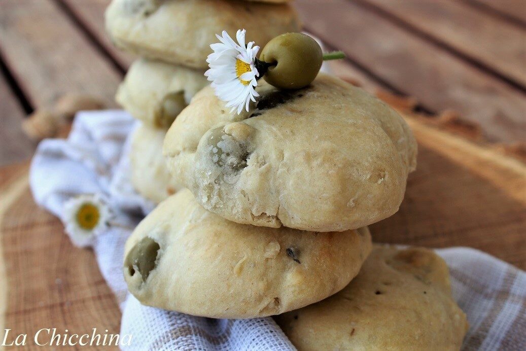 Focaccine con le olive
