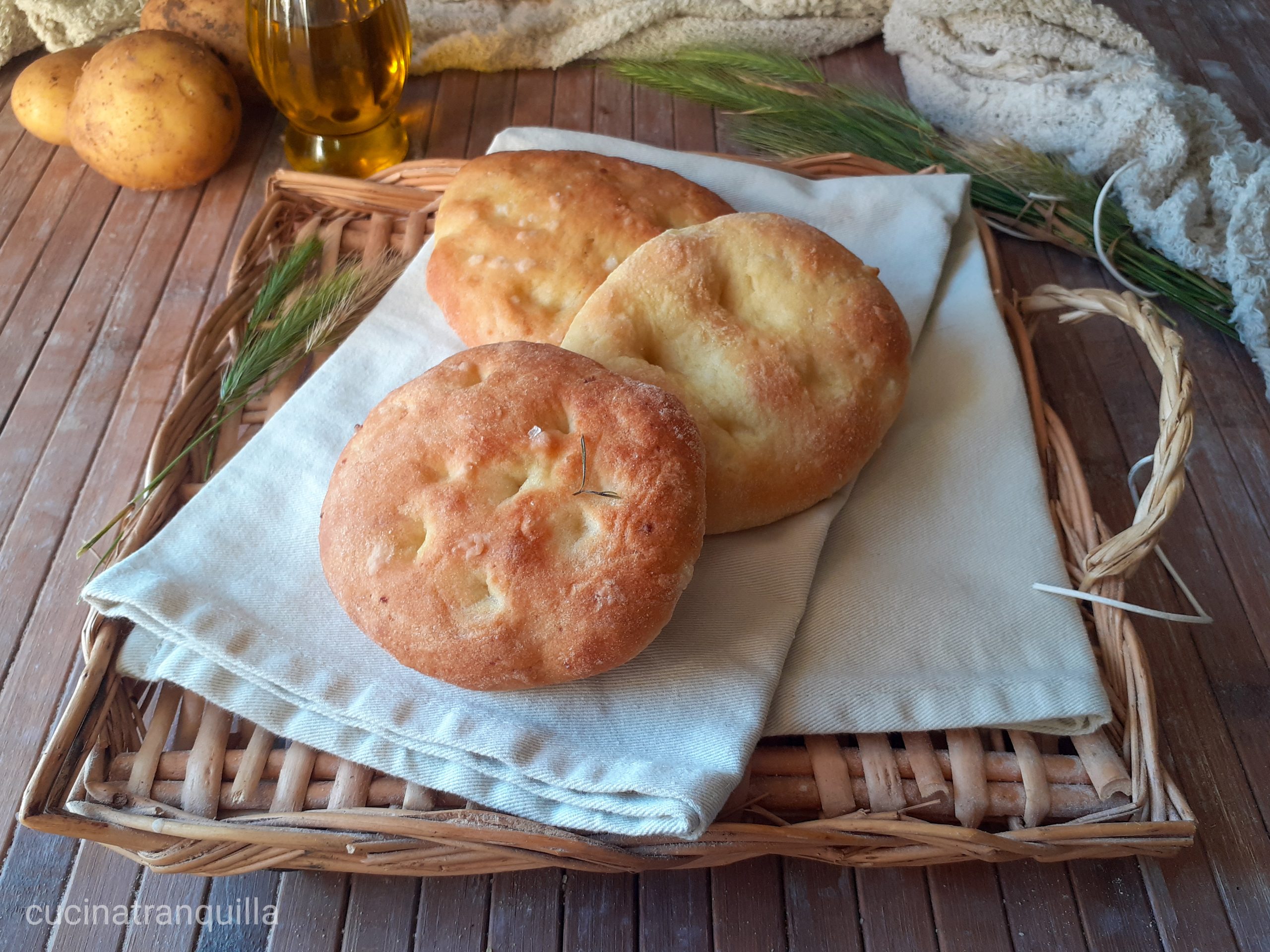 Focaccine di patate