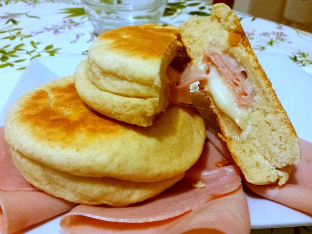 Focaccine veloci in padella salate