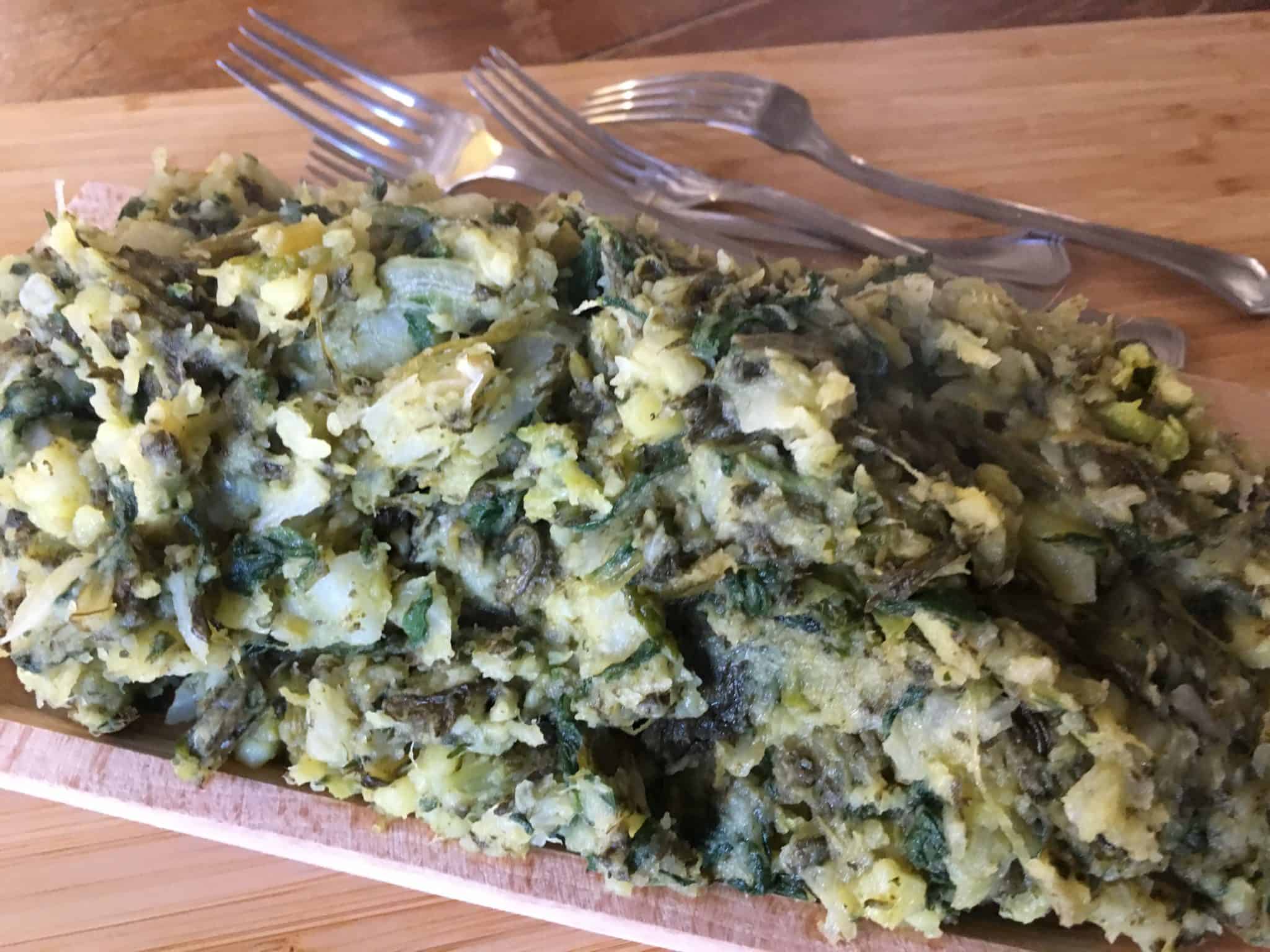 Foglie e patate