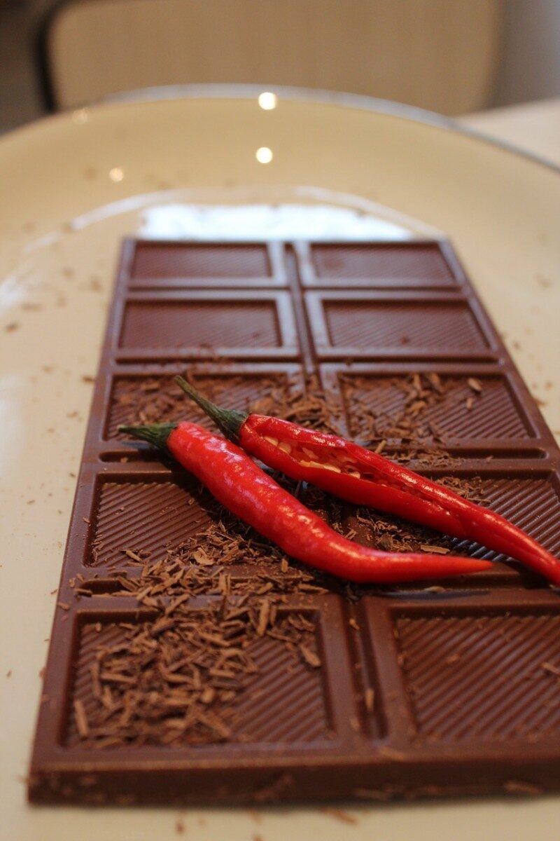 Fondente cioccolato e peperoncino