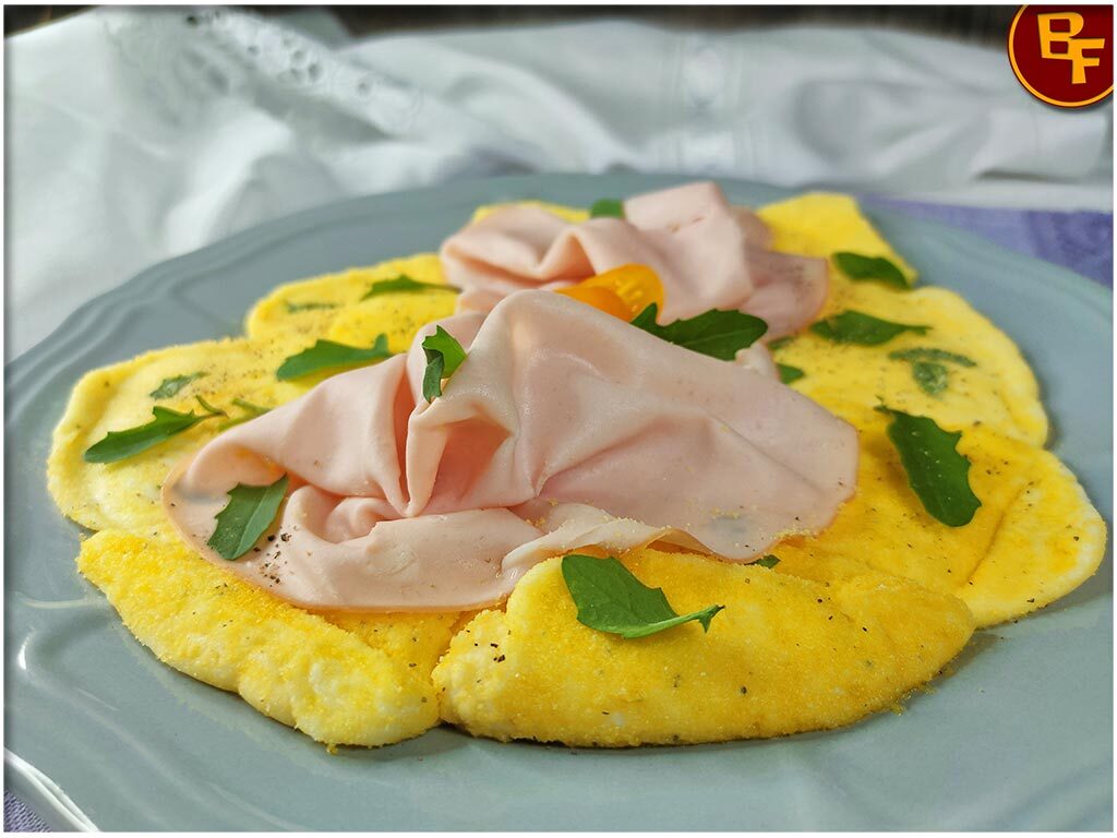 Formaggio fuso gratinato