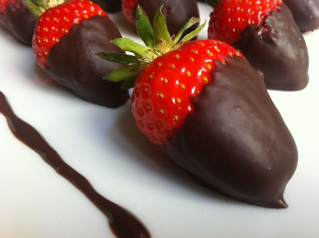 Fragole al cioccolato