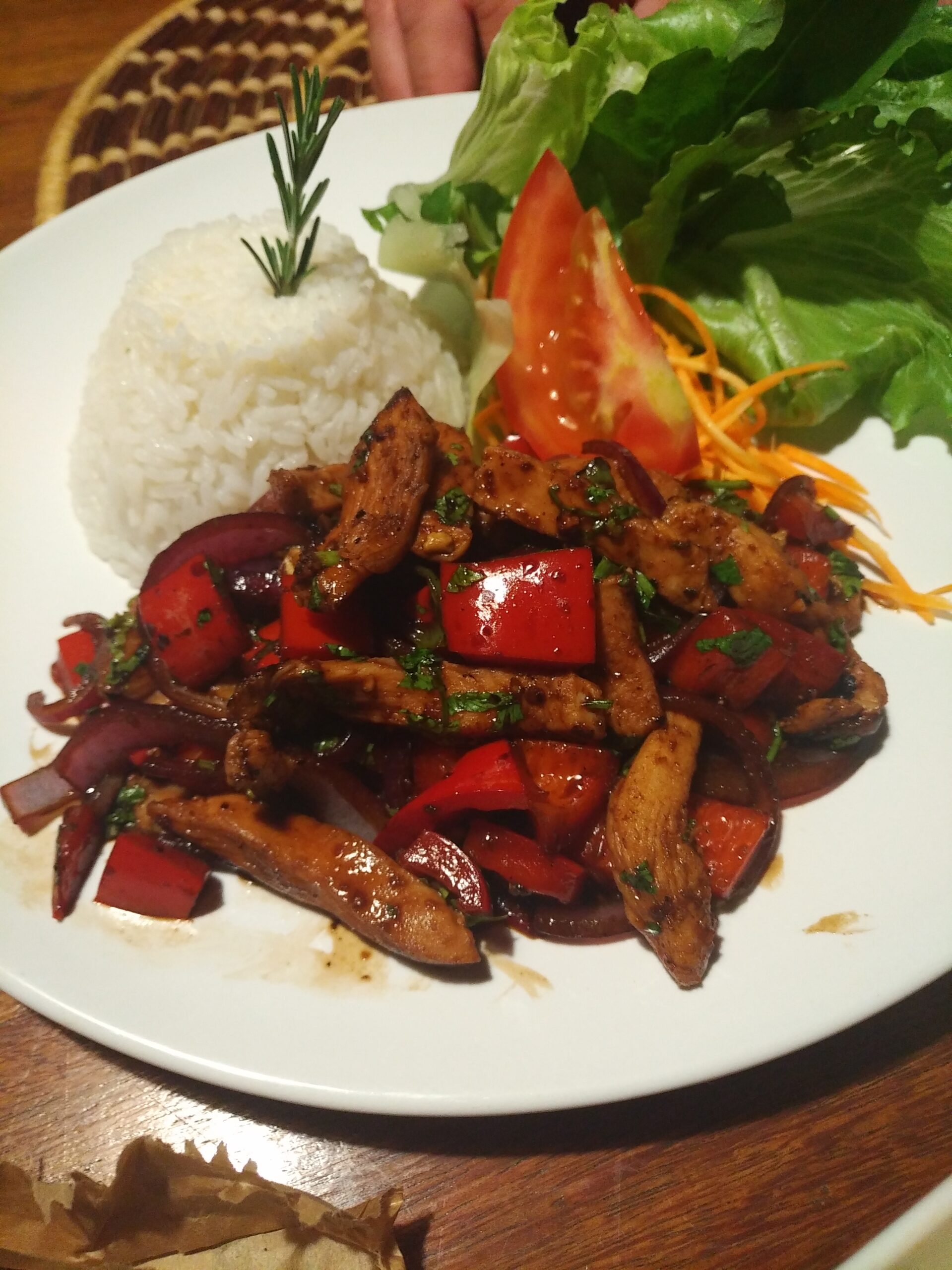 Frango xadrez