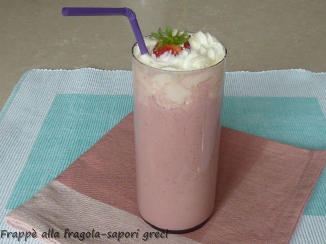 Frappè alla fragola