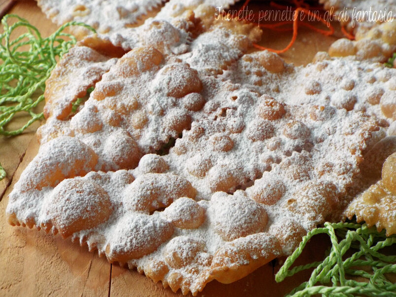 Frappe fritte al limoncello