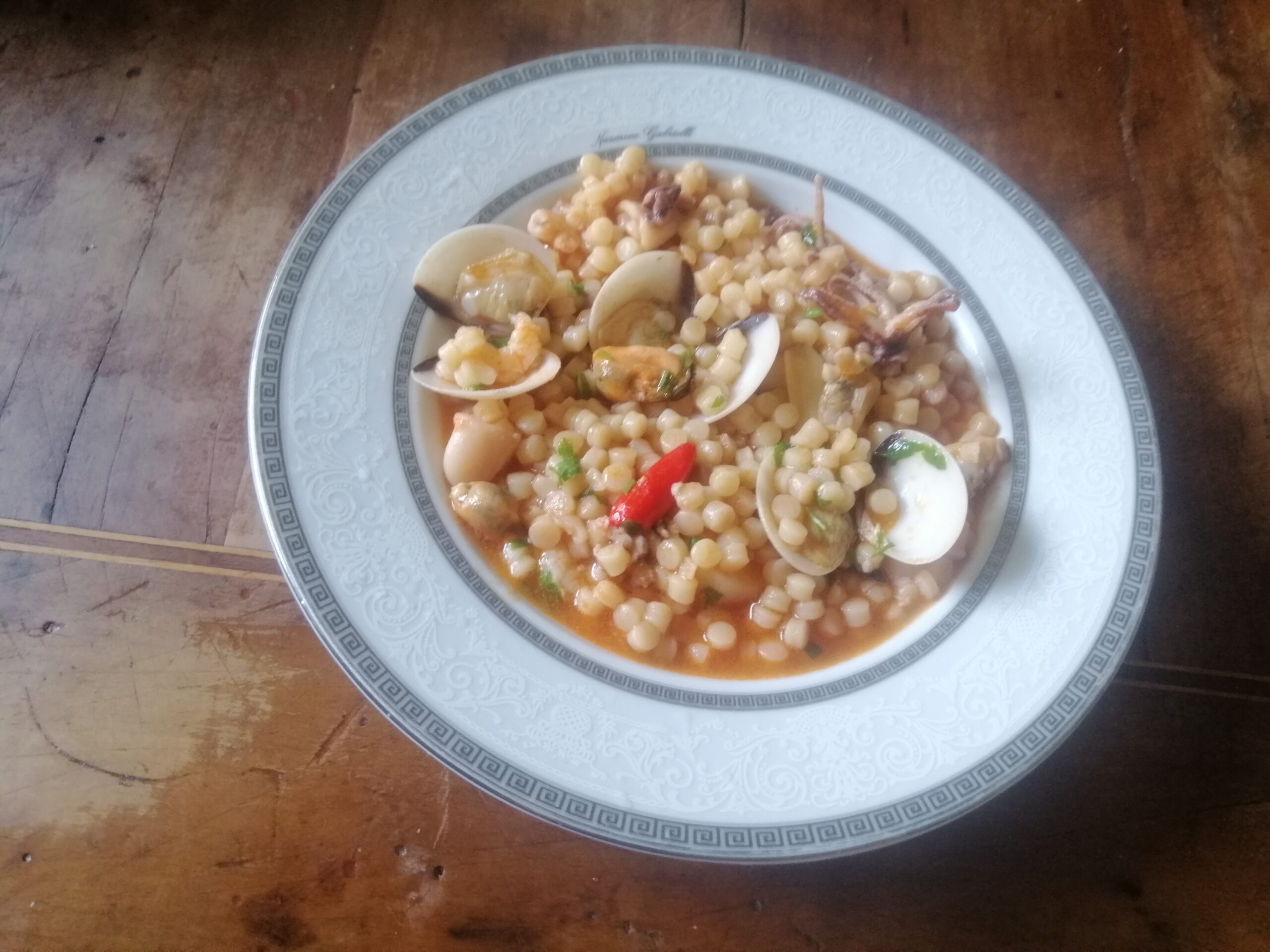 Fregola ai frutti di mare