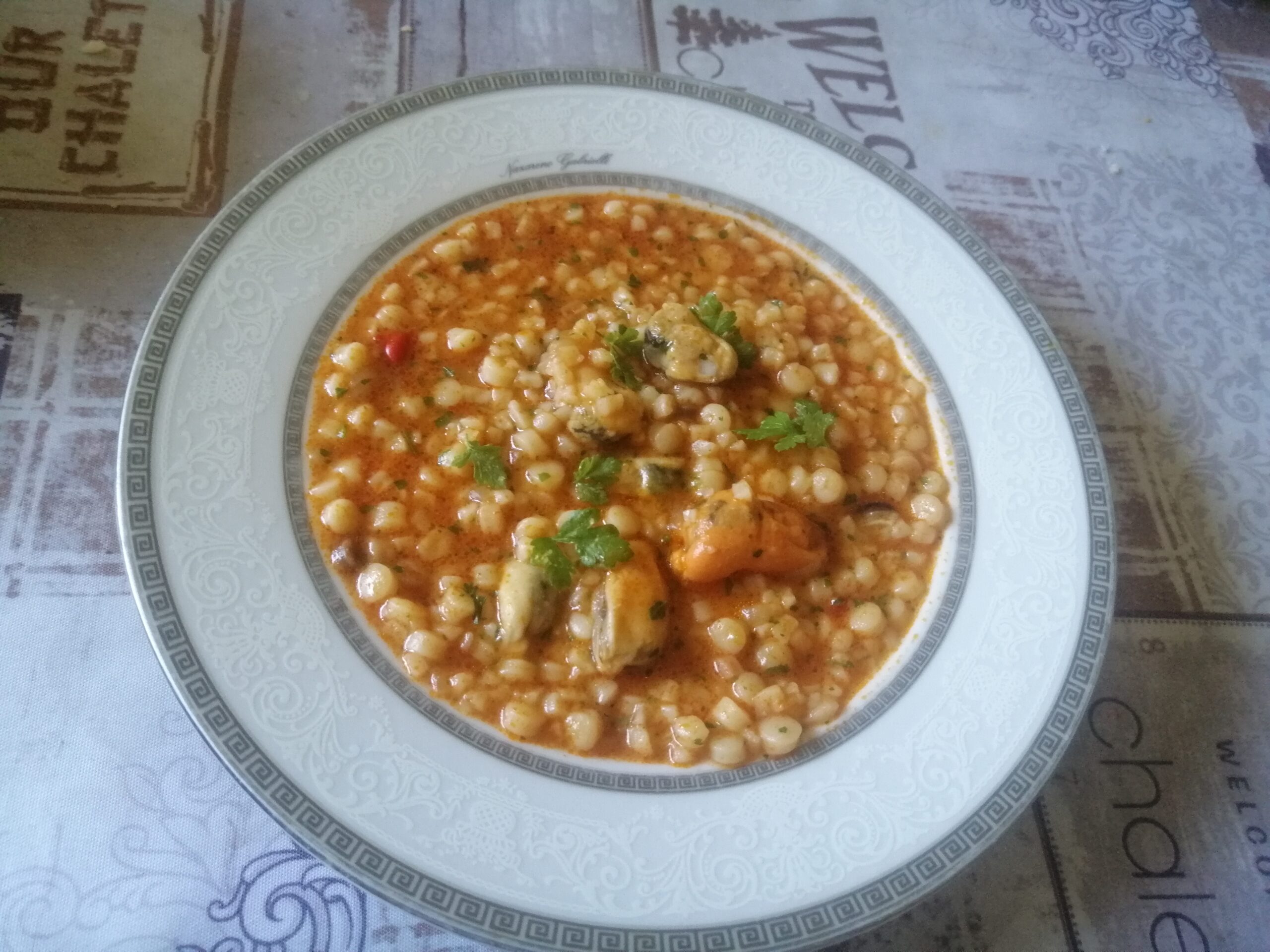 Fregola con le cozze