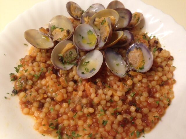 Fregola con vongole veraci
