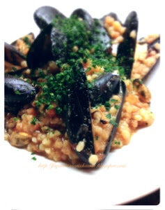 Fregola sarda con le cozze