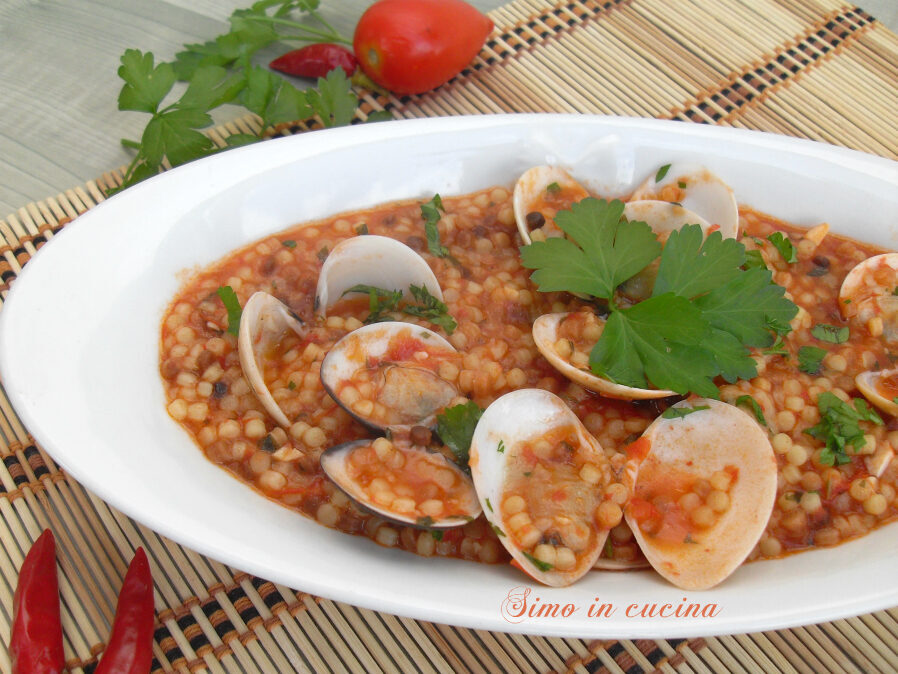 Fregola sarda con vongole veraci