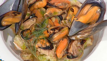 Fresella impepata, cozze marinate e loro maionese da la prova del cuoco