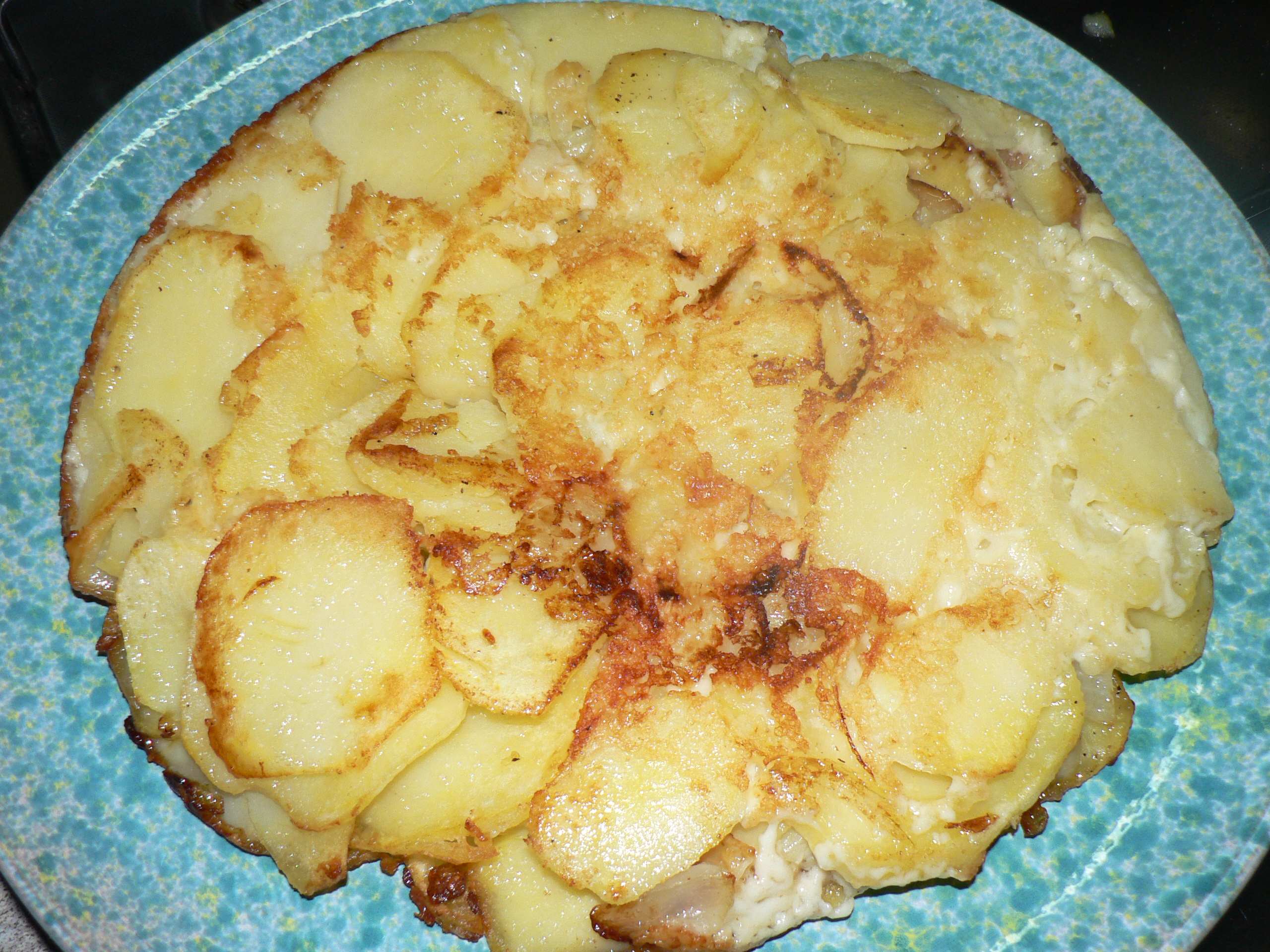 Frico con patate cipolle e formaggio-ricetta regionale