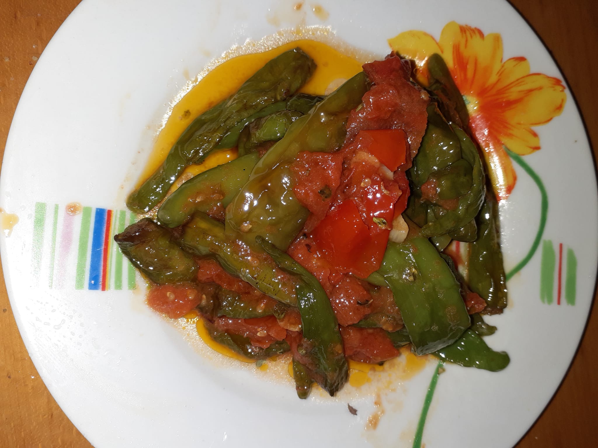 Friggitelli al pomodoro
