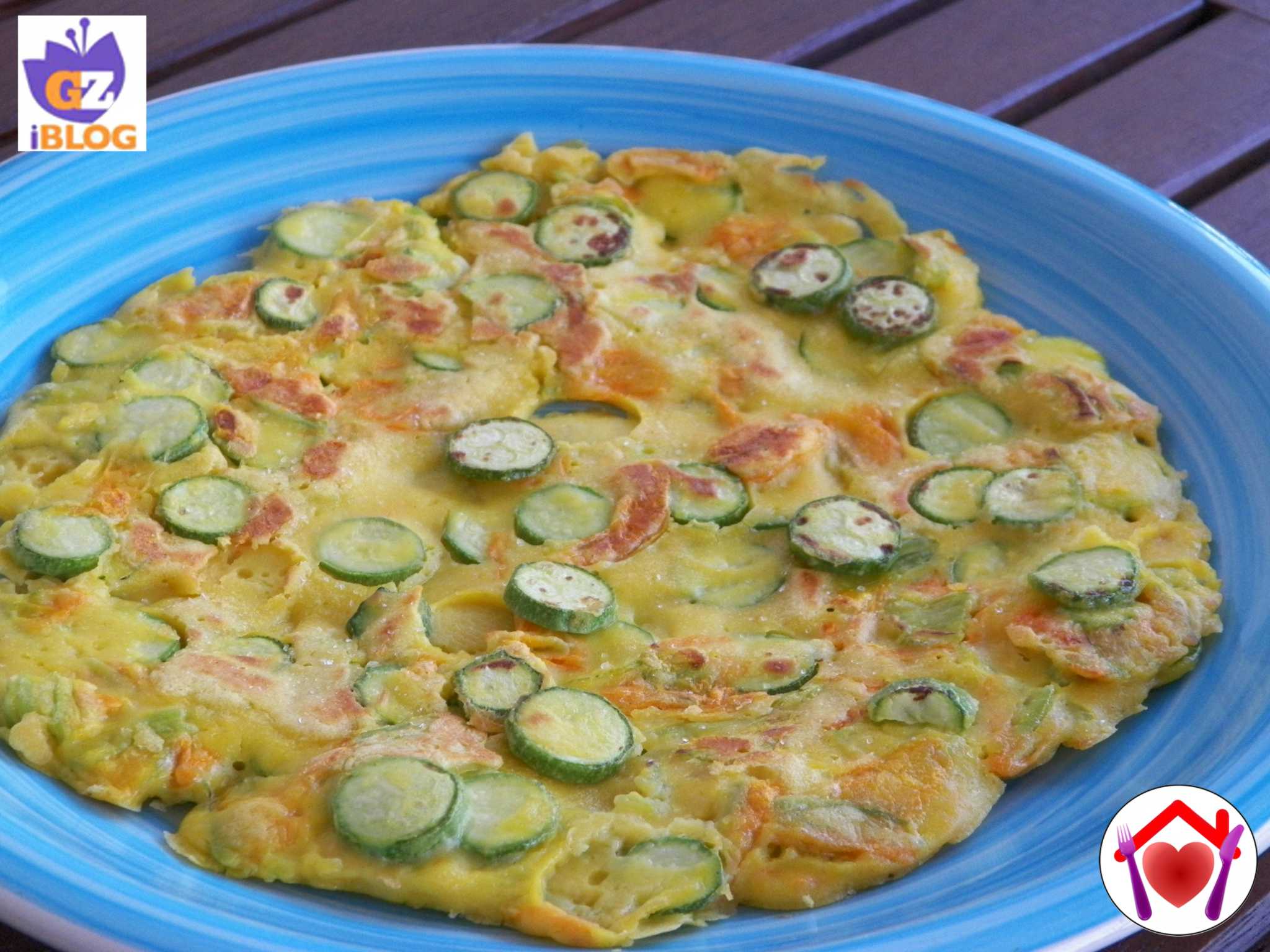 Frittata ai fiori di zucca