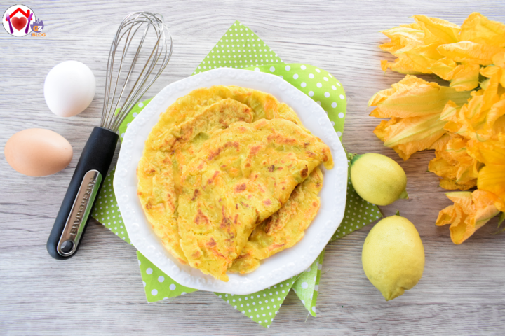 Frittata ai fiori di zucca