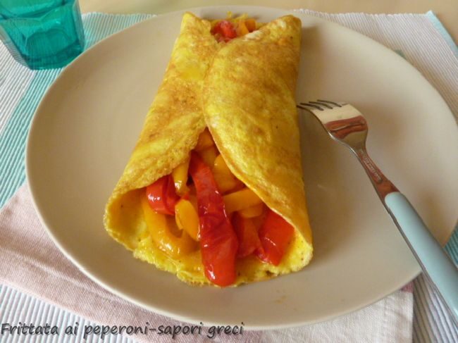 Frittata ai peperoni