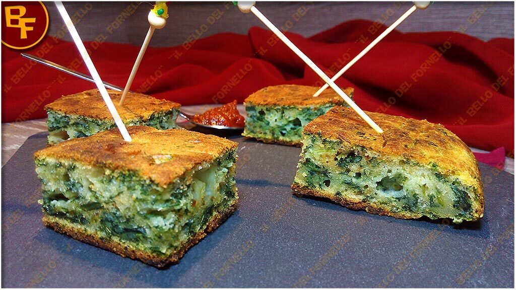 Frittata al forno con cicorie – verdura amica del fegato