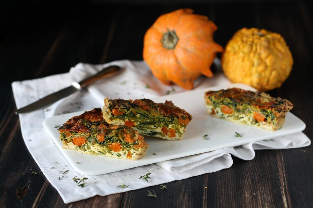 Frittata al forno con zucca catalogna e albumi