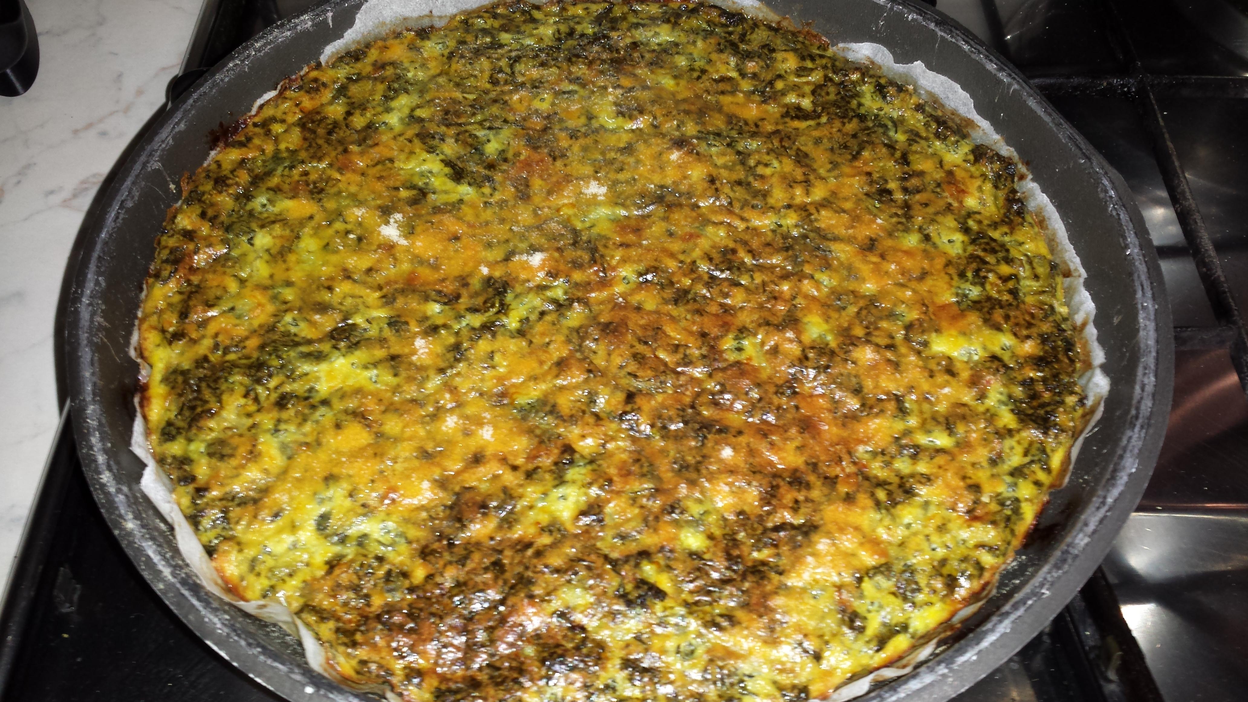 Frittata al forno di bietole
