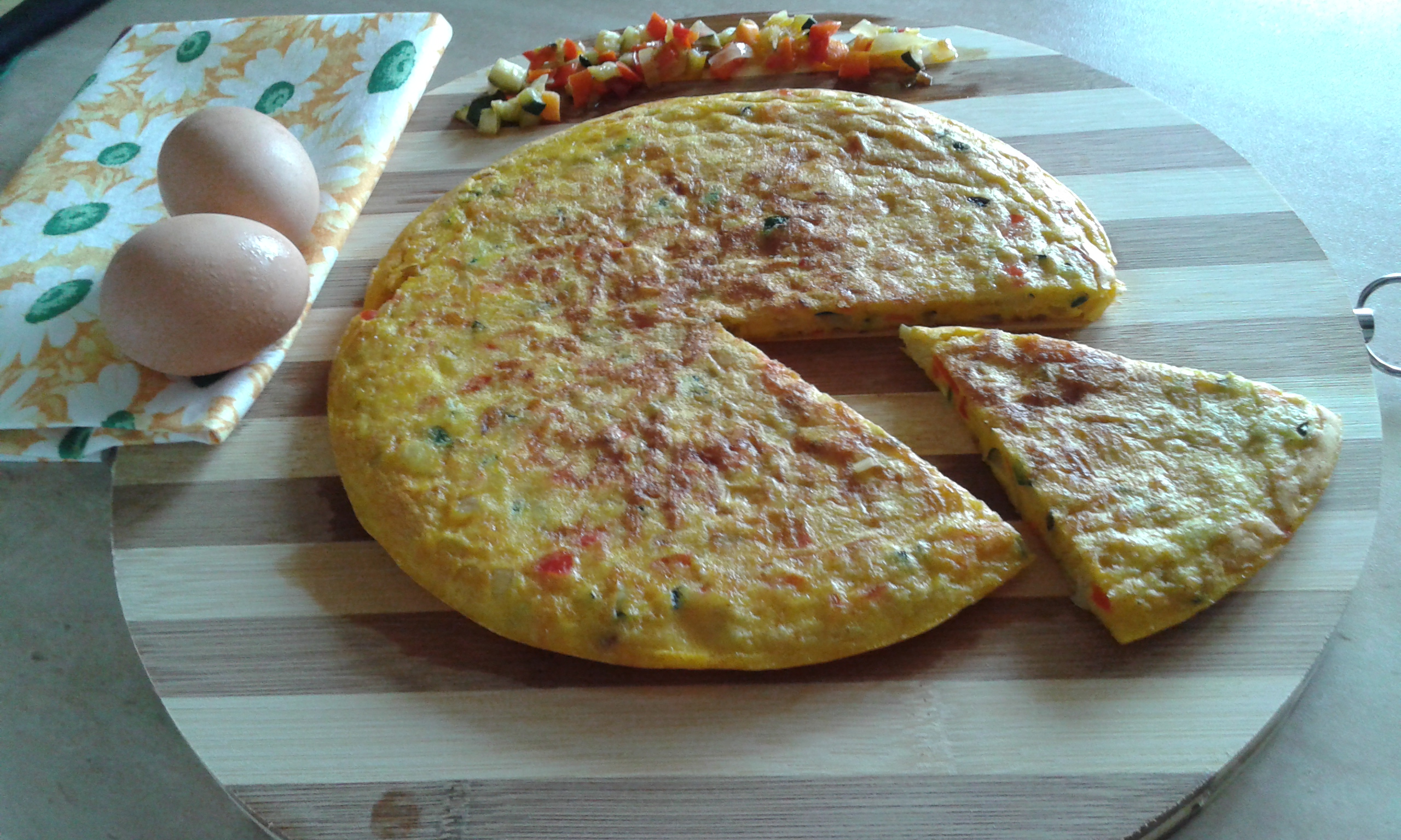 Frittata al profumo di primavera