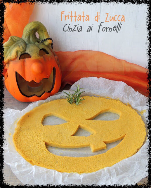Frittata alla zucca col Bimby e senza