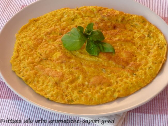 Frittata alle erbe aromatiche