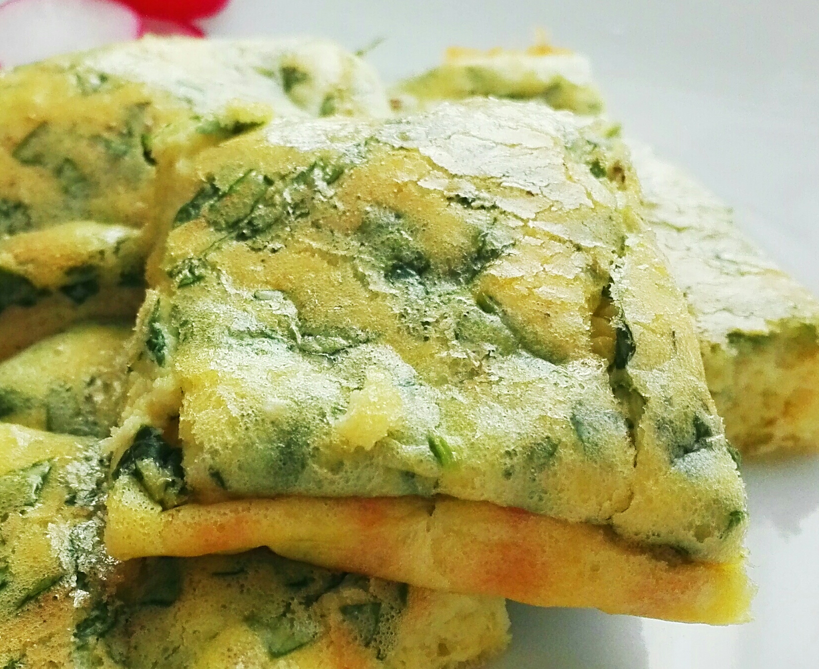 Frittata aromatica leggera al forno