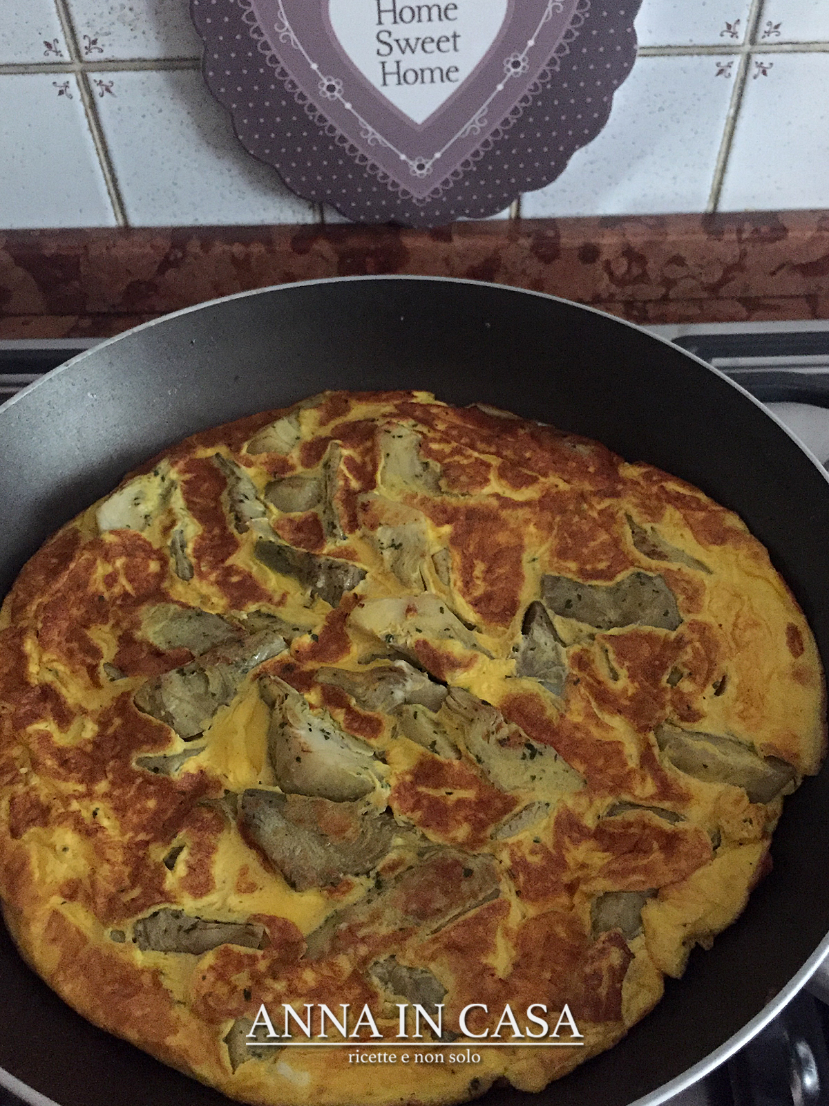 Frittata con carciofi surgelati