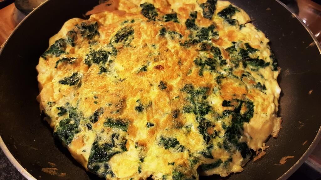 Frittata con cavolo nero