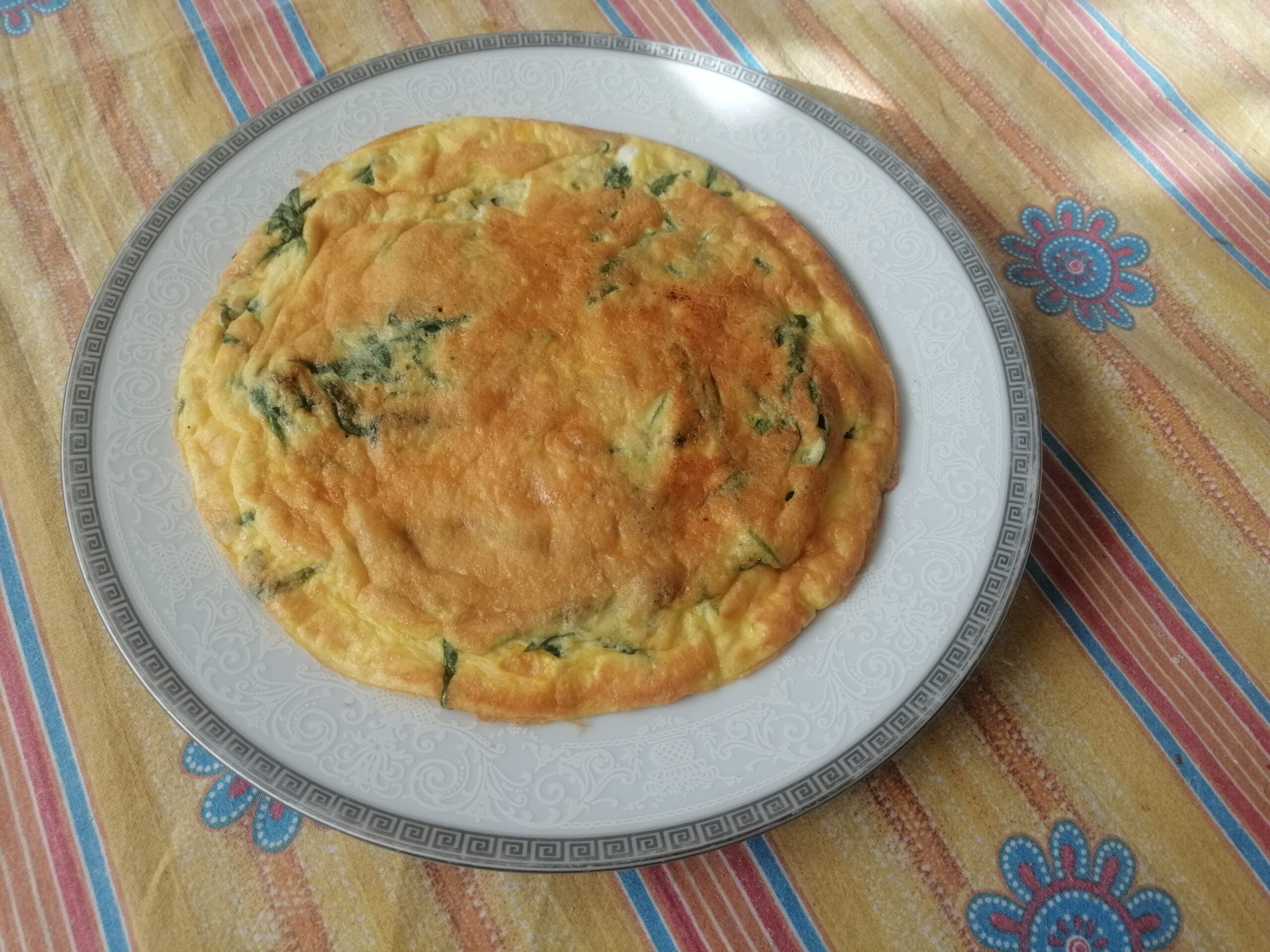 Frittata con gli stridoli