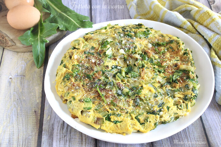 Frittata con la cicoria