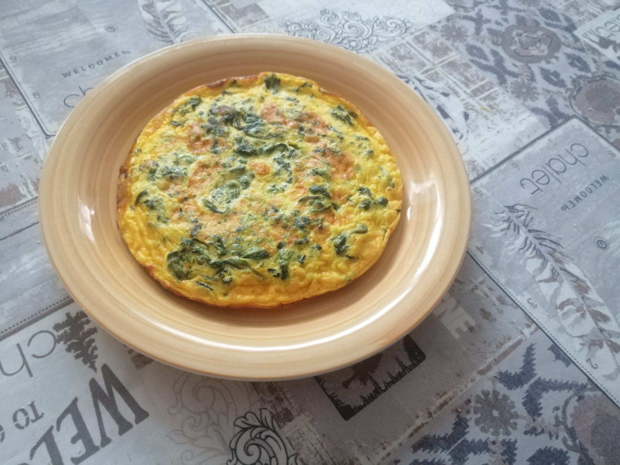 Frittata con le erbette