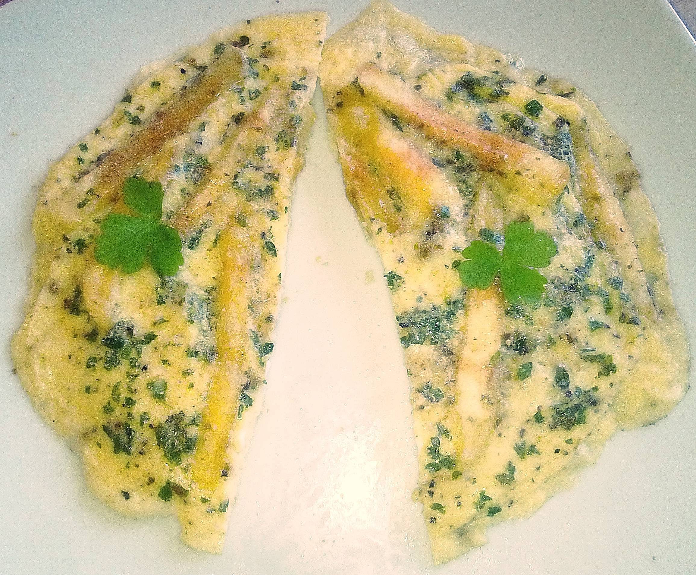 Frittata con le patatine al microonde