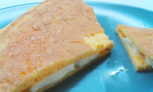 Frittata con mozzarella di bufala