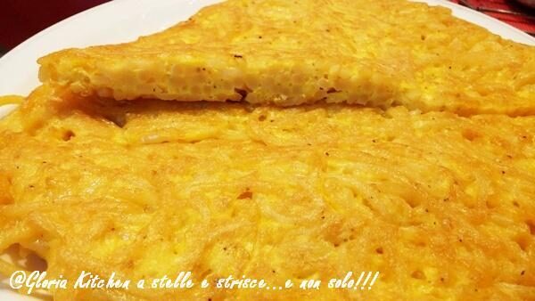 Frittata con spaghetti di casa mia di gloria kitchenusa
