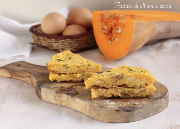 Frittata di albumi e zucca