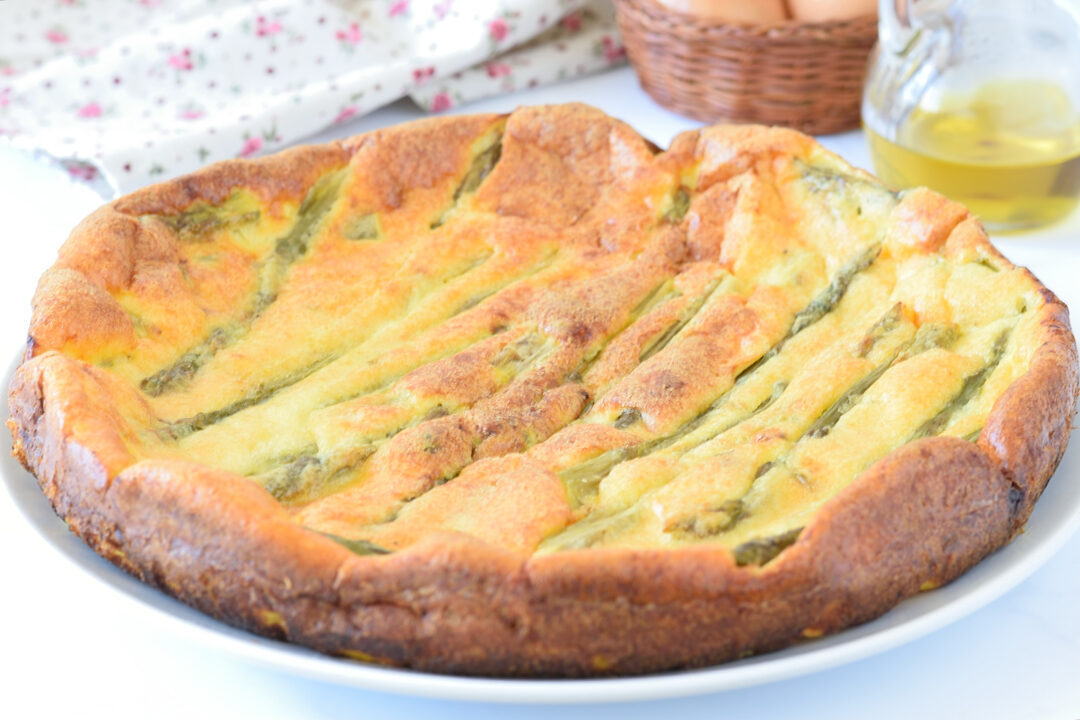 Frittata di asparagi al forno – facile e leggera!
