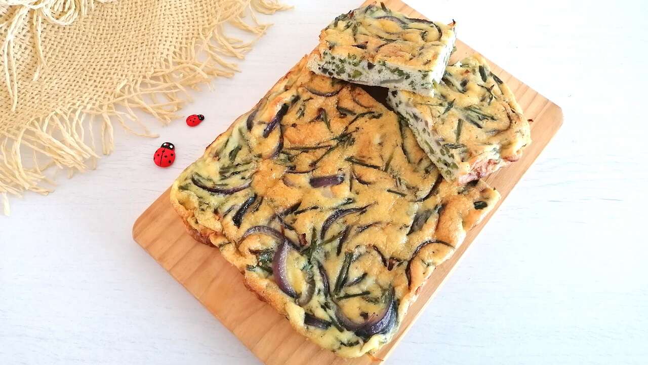 Frittata di asparagi al forno, light e per tante occasioni